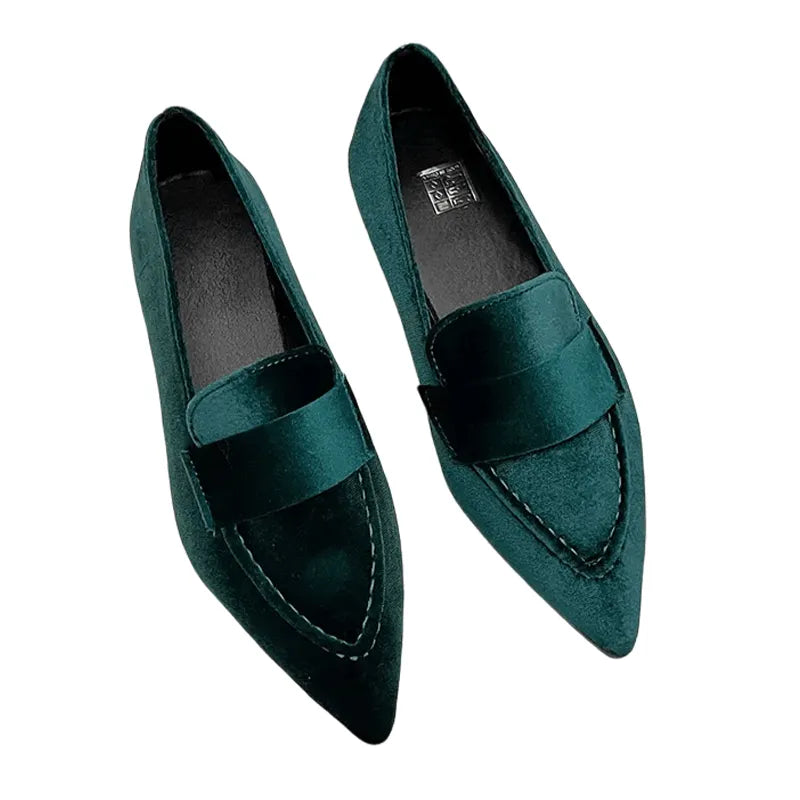 Spitze Slip-On Schuhe für Damen