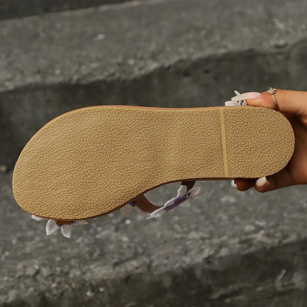 Kendall - Elegante Damen Sandalen Blumenmuster