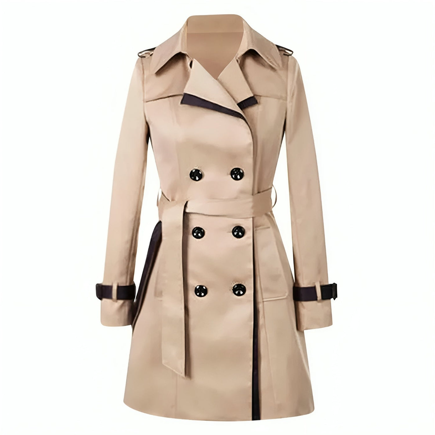 Elegant Gürtel Trenchcoat Damen | Klassisch Zeitlos