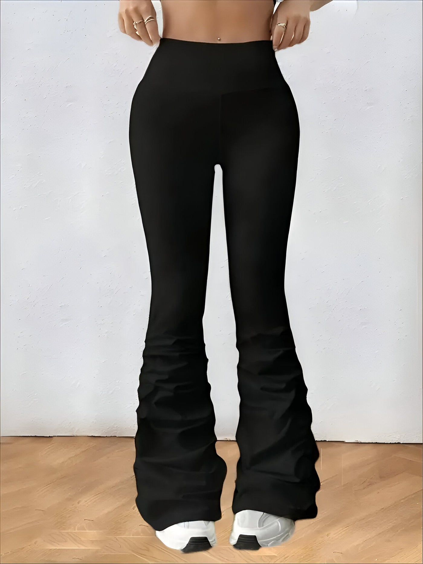 Lesley | Trendige High-Waist Flared Pants für einen mühelosen Stil