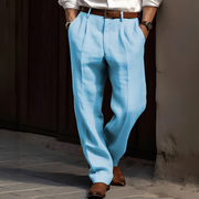 Lennart – Vielseitige Herrenhose im eleganten Design – Hellblau