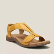 Kaelisse - Gepolsterte Riemchensandalen – Gelb