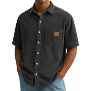 Anwick - Weiches Rippenshirt – Schwarz