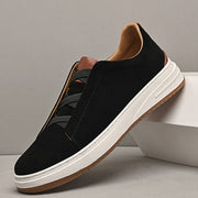 Adrian | Herren Leder Sneaker Lupo im modernen Casual-Design – Schwarz