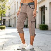Astrelia - Utility-Cargo-Caprihose – Camel