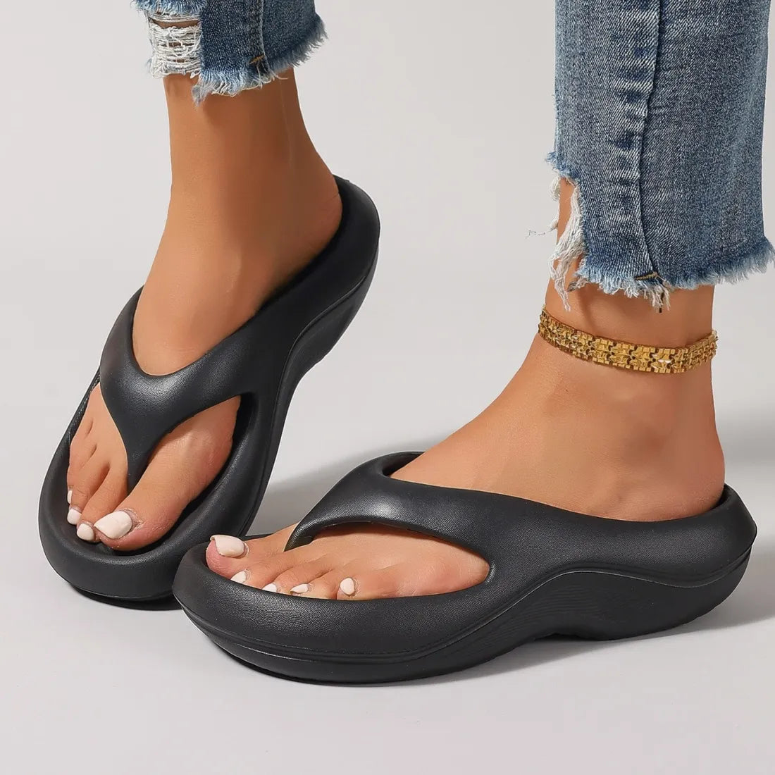 Bequeme orthopädische Hausschuhe für Frauen