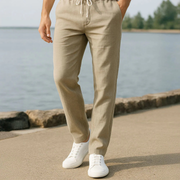 Abaddon | Herren Leinenhose Leicht – Beige