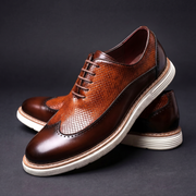Cedran - Premium Oxfordschuhe – Braun