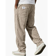 Alfons | Bequeme Cordhose für Herren – Khaki