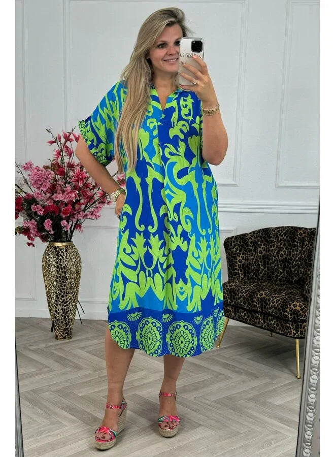 ELENA | ELEGANTES BLUMENKLEID