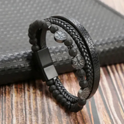 Alois | Stilvolles Herren Armband mit Gravur – 19