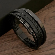 Alois | Stilvolles Herren Armband mit Gravur – 9
