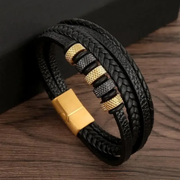 Alois | Stilvolles Herren Armband mit Gravur – 24