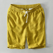 Matteo | Herren Sommer Bermuda Shorts – Gelb