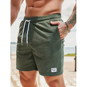 Sander | Luxe lässige Shorts mit Kordelzug – Ultimativer Komfort und modern – Olivgrün