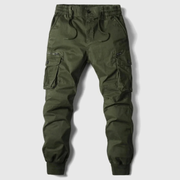 Arvid | Bequeme Herren Cargohose für warme Tage – Grün
