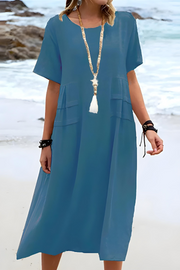 Nina | Feminines Kleid für besondere Anlässe – Blau