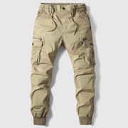 Axel | Herren Cargohose Mit Kordelzug – Khaki