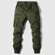 Axel | Herren Cargohose Mit Kordelzug – Grün