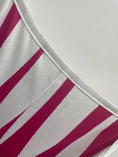 Jana - Fließendes Maxikleid mit Abstraktem Print