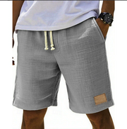 Bastian | Herren Bermuda Shorts mit Kordelzug – Grau