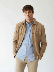 Baumwolljacke Herren – Khaki