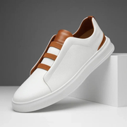 Benno | Herren Leichte Leder Sneaker – Weiß