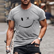 Björn | Herren T-Shirt Mit Motiv Sommer – Grau