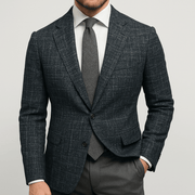 Blazer Herren Slim Fit – Schwarz