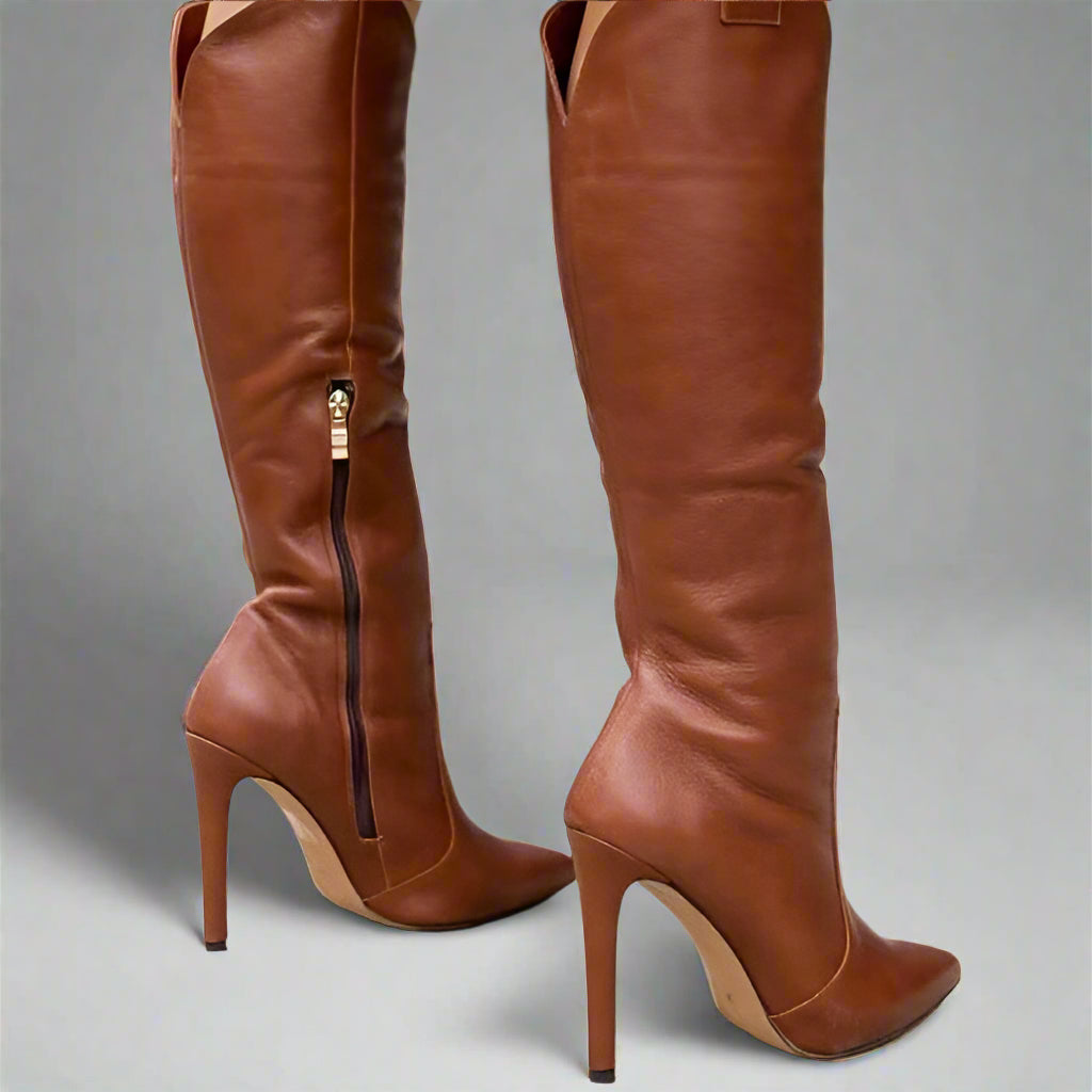 Katharina | Hochwertige Lederstiefel für Eleganz und Komfort