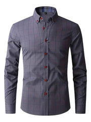 Business Hemd Herren – Grau