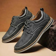 Business Schuhe Herren Bequem – Dunkelgrau