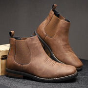 Noah | Orthopädische Chelsea Herrenstiefel Mit Komfortabler Slip-On-Passform – Braun