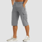 Thijs | Taktische Performance Cargo-Shorts – Robuster Komfort, schnell ausverkauft – Hellgrau