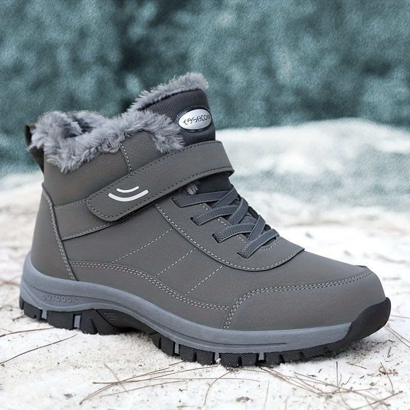 Winterschuhe Unisex Stiefel | Knöchelhoch mit Riemenverschluss