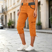 Astrelia - Utility-Cargo-Caprihose – Orange
