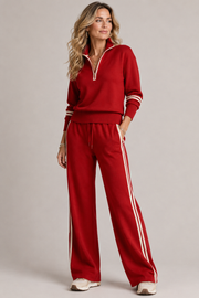 Avalique - Superweiches zweiteiliges Set – Rot