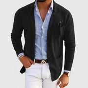 Caeric - Taillierte Jacke – Schwarz