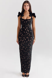 Hanna | Damenkleid elegant modern & feminin – Schwarz