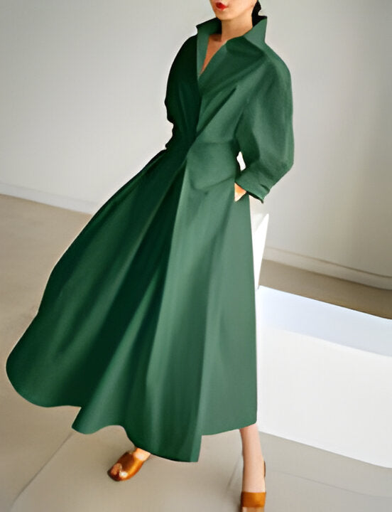 Isa | Schickes raffiniertes Maxikleid