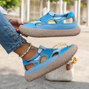 Maelina - orthopädische gepolsterte Laufschuhe – Blau