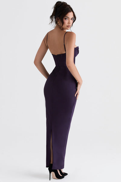 Naomi - Glamouröses Korsett Maxi Kleid Abend