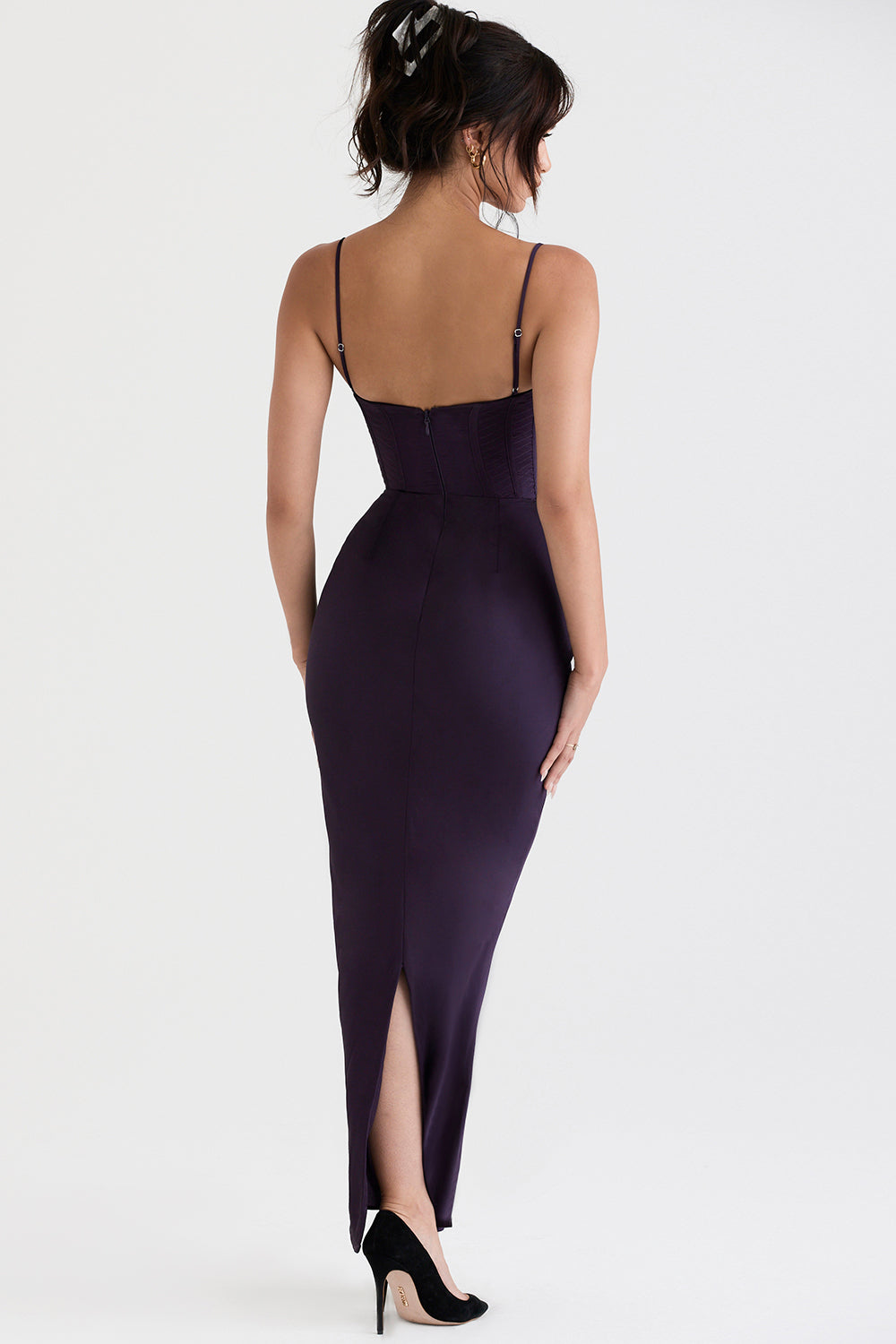 Naomi - Glamouröses Korsett Maxi Kleid Abend