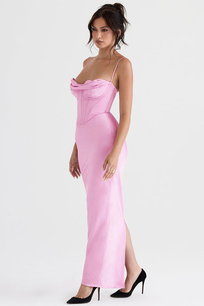 Naomi - Glamouröses Korsett Maxi Kleid Abend