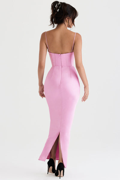 Naomi - Glamouröses Korsett Maxi Kleid Abend