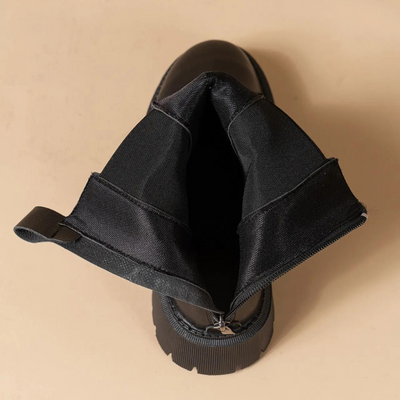 Esther | Damen Chelsea Boots | Schwarz