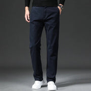 Chino Hose Herren Regular Fit – Marineblau