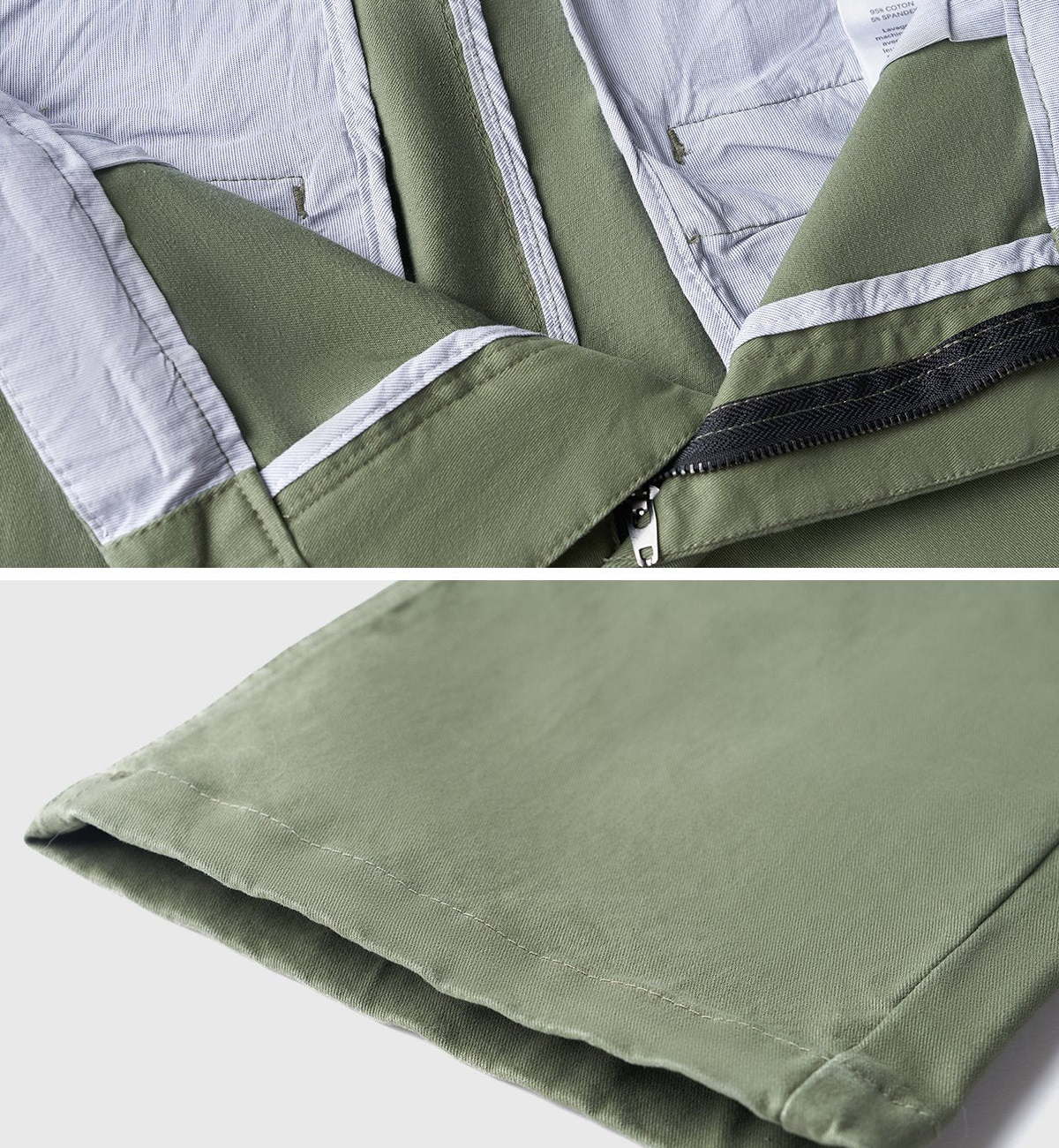 Franky | Herren Chino Hose | Schwarze Stoffhose