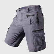 Christian | Herren Cargo Shorts Für Urlaub Mit Taschen – Grau