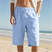 Christopher | Herren Shorts Mit Taschen Für Sommer – Himmelblau